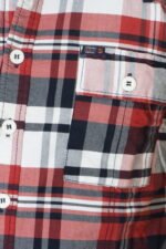 CAMICIA UOMO MEZZA MANICA FANTASIA QUADRI GRANDI