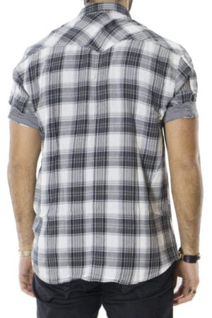 CAMICIA MEZZA MANICA QUADRI