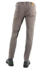 PANTALONE UOMO TASCA AMERICA IN COTONE FANTASIA DAMASCATO