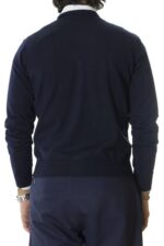 Cardigan uomo 6 bottoni misto merinos elastico sul fondo e polsi invernale casual regular fit elasticizzato