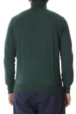 Maglia uomo collo alto misto merinos tinta unita elastico sul fondo e polsi invernale casual regular fit elasticizzato