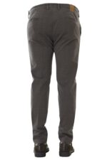 PANTALONE UOMO TASCA AMERICA IN COTONE FANTASIA DAMASCATO