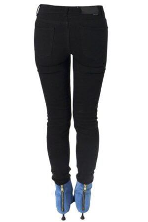 Jeans donna skinny nero